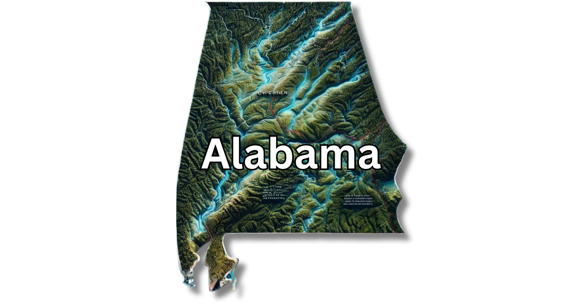 Alabama Map