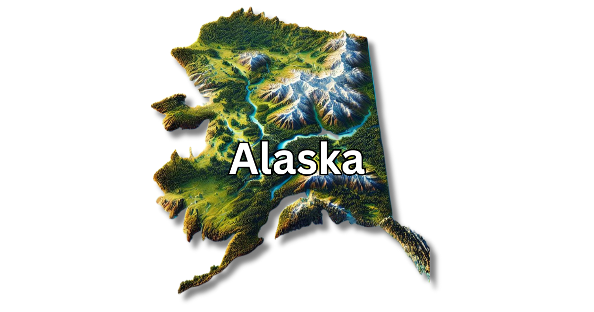 Alaska map