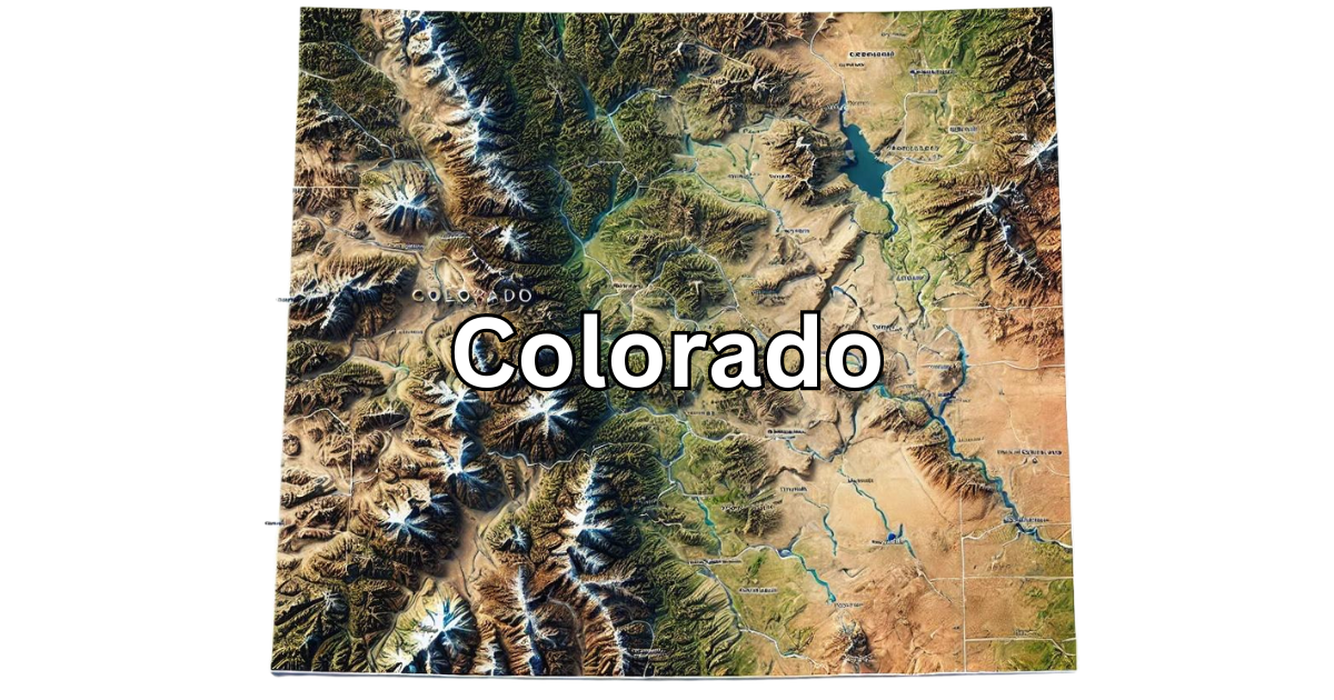 Colorado map