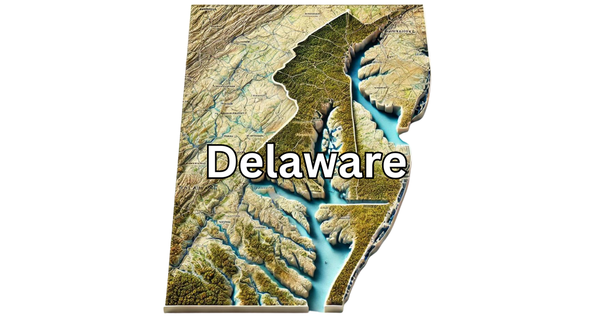 Delaware map