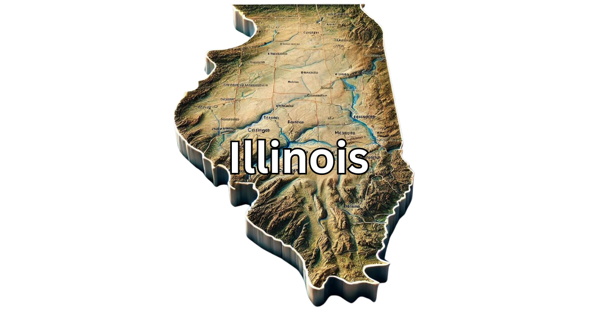 Illinois map