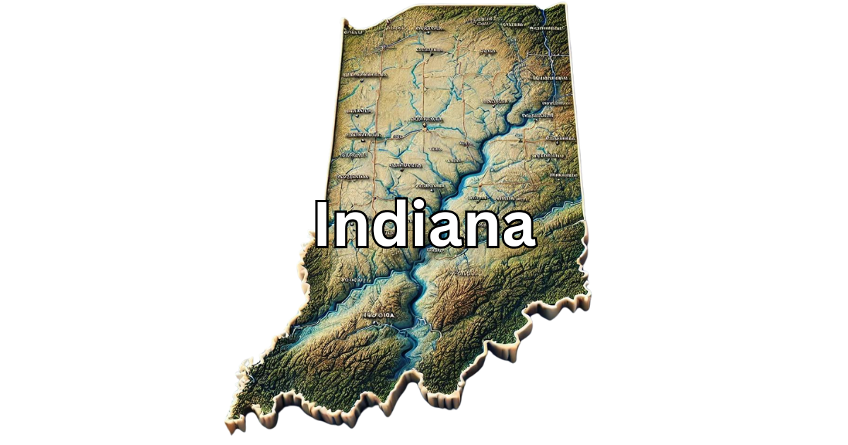 Indiana map