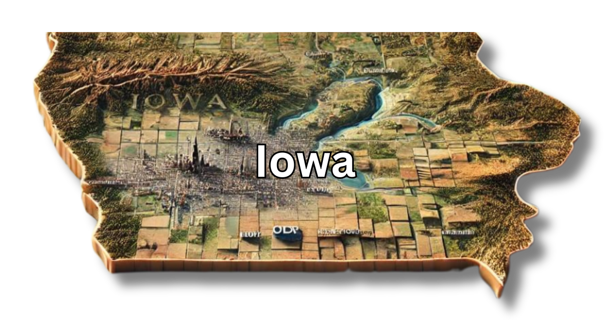 Iowa Map