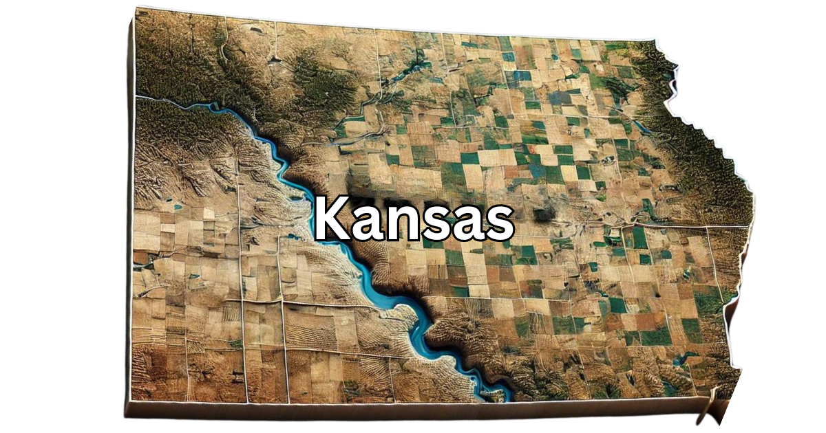 Kansas map