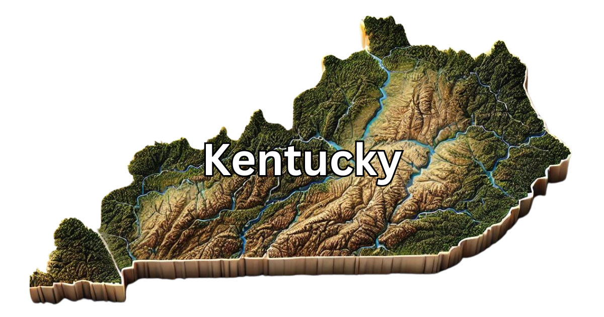 Kentucky map