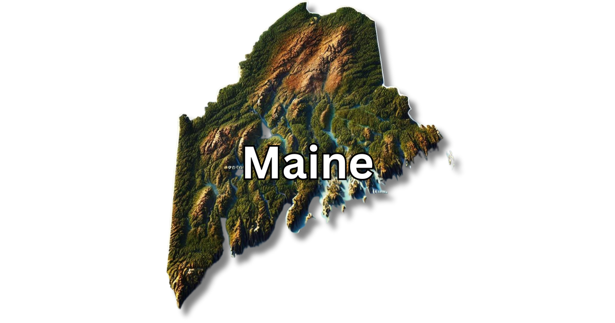 Maine Map