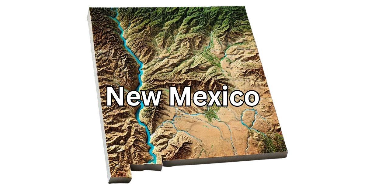 New Mexico Map