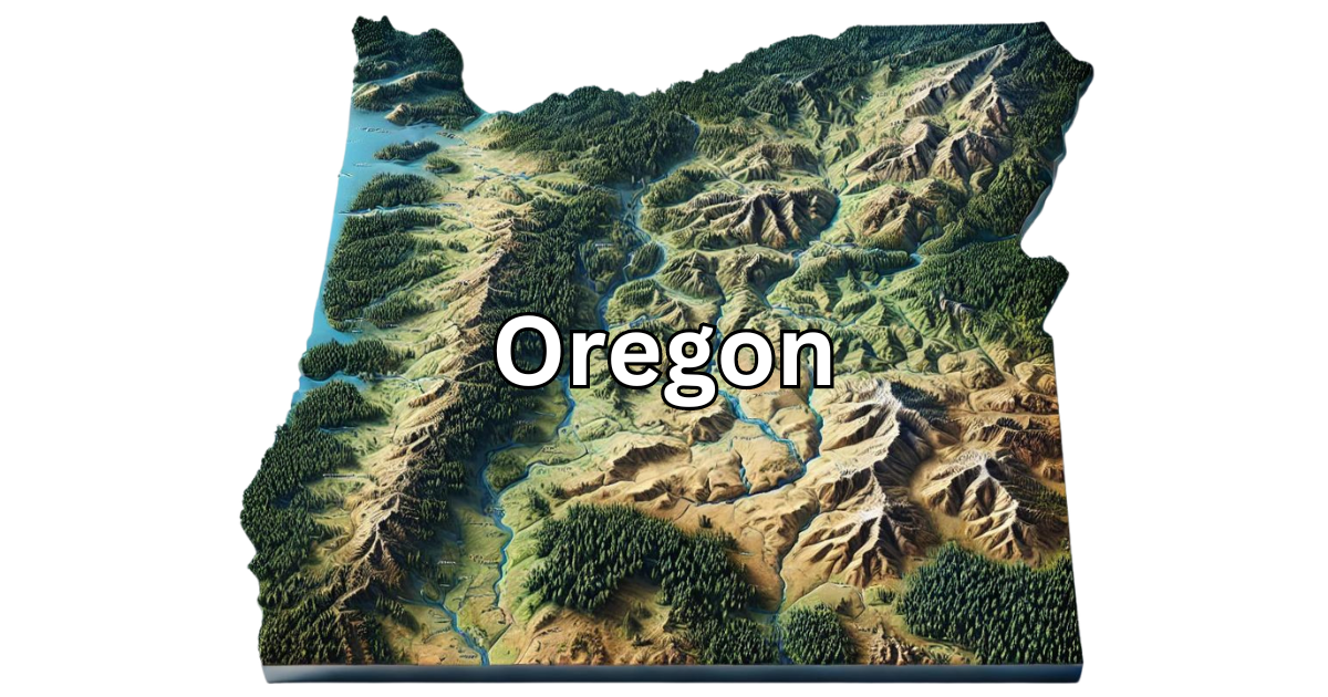 Oregon Map