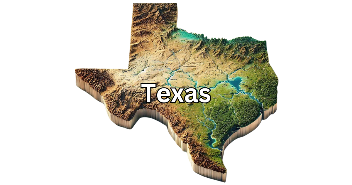 Texas map