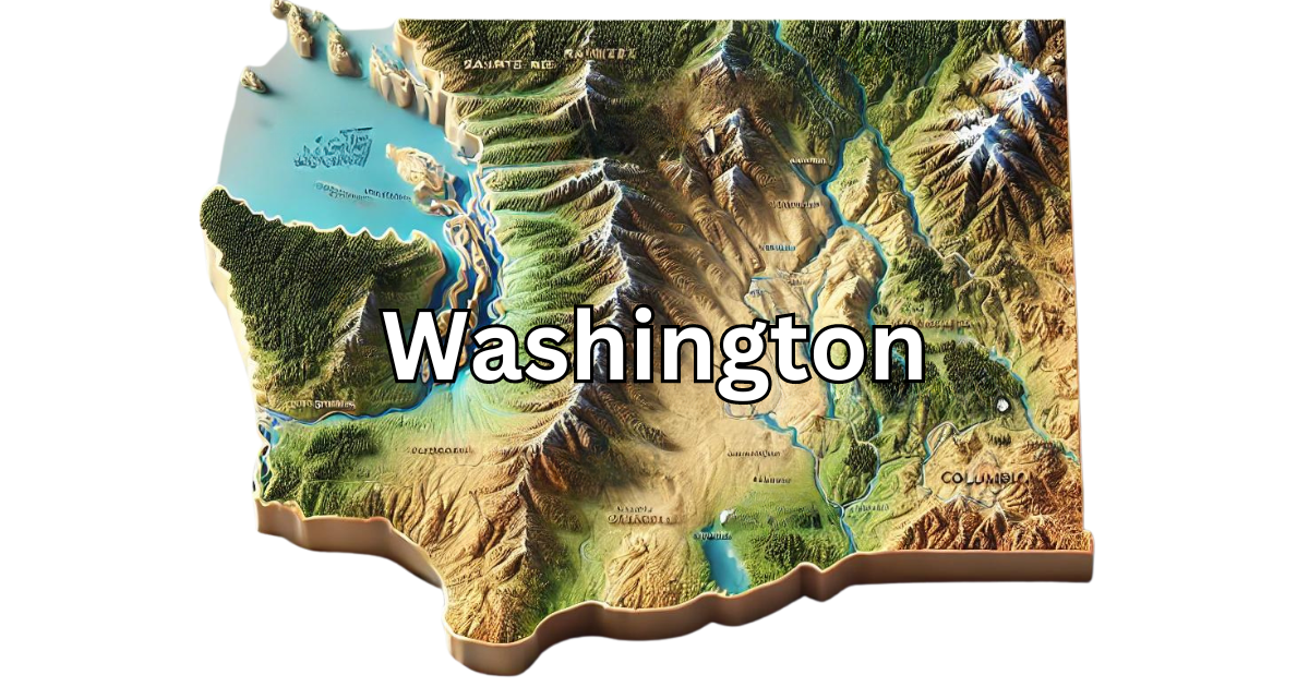 Washington map