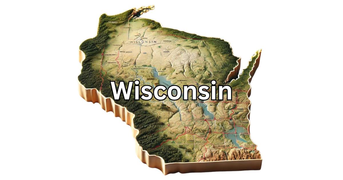 Wisconsin map