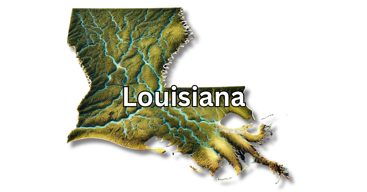 Louisiana Map